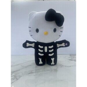 Hello Kitty Halloween Musical Dancing Skeleton Greeter Side Stepper Sanrio